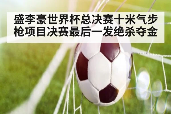 盛李豪世界杯总决赛十米气步枪项目决赛最后一发绝杀夺金