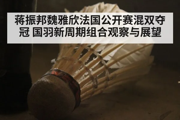 蒋振邦魏雅欣法国公开赛混双夺冠 国羽新周期组合观察与展望